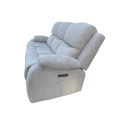 Grey Fabric Powered Recliner Sofas [ 1 Seater , 2 Seater , 3 Seater]