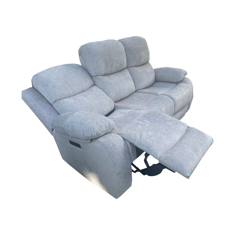 Grey Fabric Powered Recliner Sofas [ 1 Seater , 2 Seater , 3 Seater]